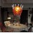 Basketball soccer ball pendant light boy room Basketball style pendant Lamp