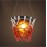 Basketball soccer ball pendant light boy room Basketball style pendant Lamp