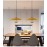 Wood grain surface personalized Nordic style Pendant Lamp