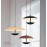 Wood grain surface personalized Nordic style Pendant Lamp