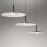 Ultra thin shape minimalism design Nordic style Pendant light 
