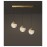 Home Dining Tables Living Room Decoration 7W LED Acrylic ball Pendant Light