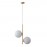 Nordic Macaron personality creative clothing store Linear Suspended light