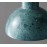 Premium Simple Style Dark Green Bell Shaped Bedside Marble Lampshade Hanging Lamp
