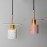 Loft creative network cafe bar table cement Terrazzo Drop Pendant Lamp