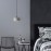 Nordic creative restaurant coffee bedroom Terrazzo Lampshade Pendant Lamp