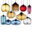 Colorful modern lighting lamp glass hanging glass ball Glass Pendant Lamp