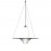 Art Lighting Designer Personality Model Room Restaurant LED Glass Pendant Lamp