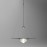 Art Lighting Designer Personality Model Room Restaurant LED Glass Pendant Lamp