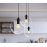 Kitchen Island Home Arts Decoration Lighting Modern Glass Pendant Lamp