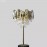 Home Decorative Lighting Gold Metal Light Rustic Style Lighting Crystal Art Table Lamp