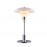 Bedroom Bedside Nordic Chrome Glass Desk Light LED Glass Table Lamp