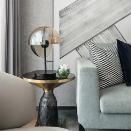 Luxury Hotel Bedside LED Table Lamp Nordic Modern Minimalist Bedside Lamp Living Room Table Lamp