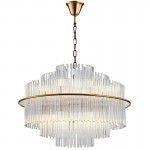 Hotel Living room Modern Large Luxury Led Lamp Crystal Bar Chandelier