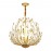 Modern Luxury Decorative Ceiling Lighting Fixture Crystal Iron Pendant Lamp