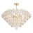 Modern home decoration accessories living room art crystal Glass balls Chandelier Lamp