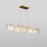 Post Modern Ceiling Lamp Led For Bed Room Modern Glass Chandelier