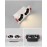 Three Heads Double Heads One Head recessed 5W 7W 10W Embedded LED Downlight
