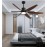 Six leaf Living room American Style LED Fan Lamp