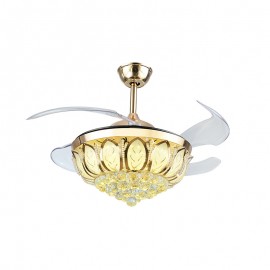 Energy saving 36W crystal style LED Fan Light