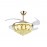 Energy saving 36W crystal style LED Fan Light